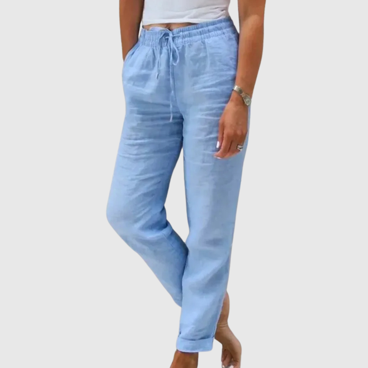 Clara Relaxed Drawstring Pants