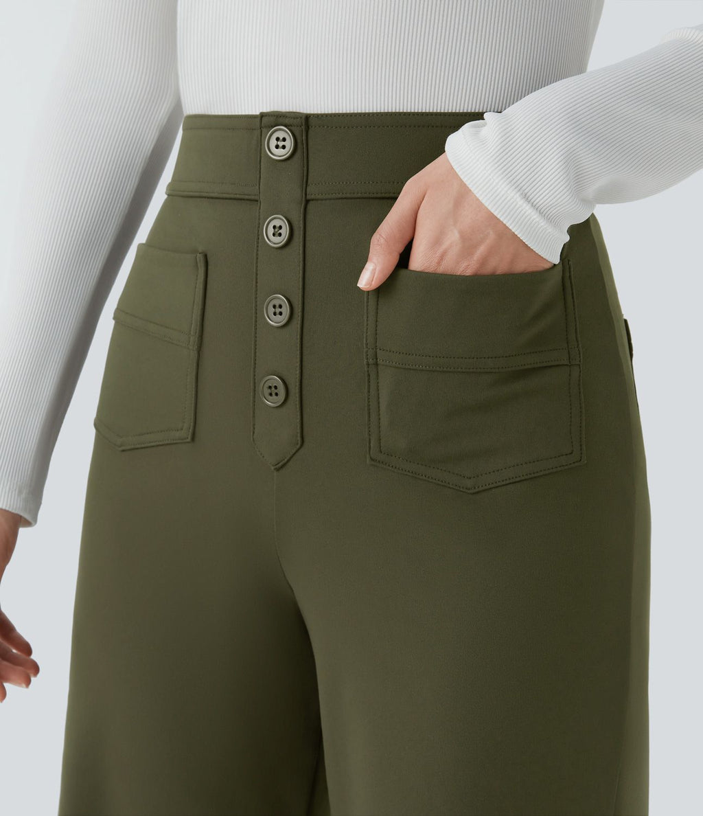 Relaxed Stretch Pants - View 3