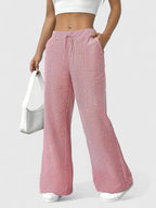 Drawstring Wide-Leg Jeans - View 7