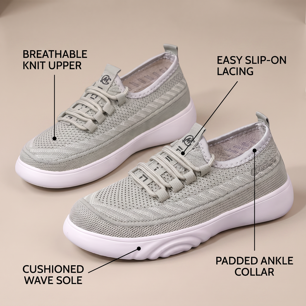 Annette Textured Lace-Up Sneakers - View 6
