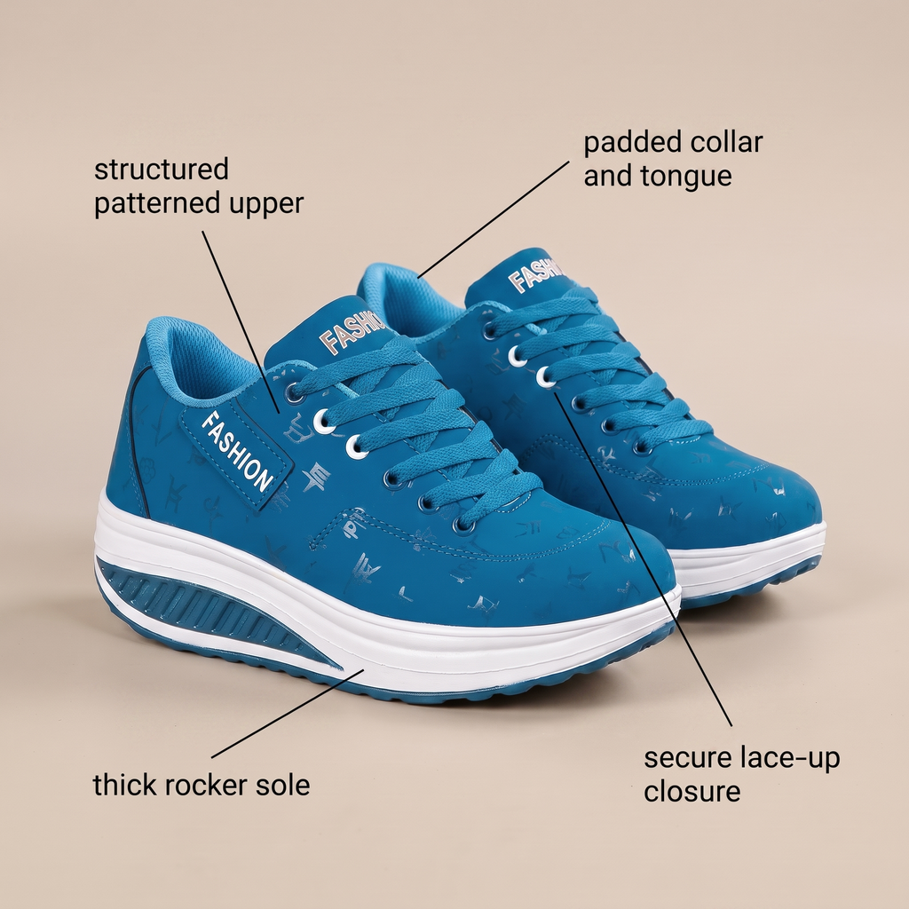 Chloe Classic Lace-Up Sneakers - View 8