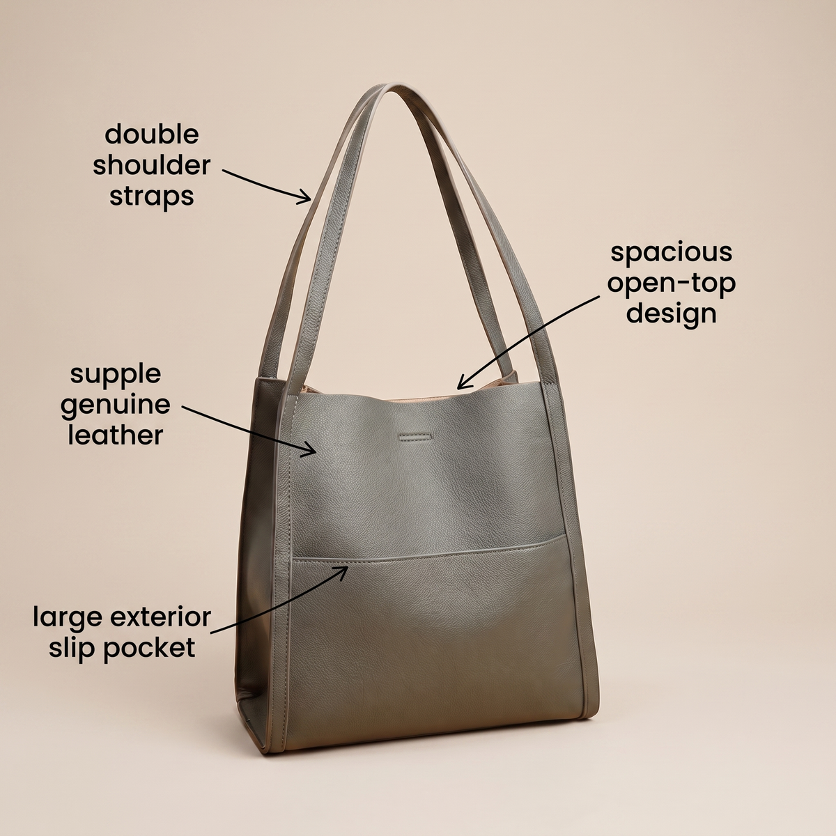 Clara Classic Shoulder Bag - View 8
