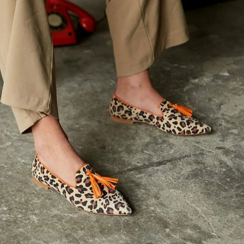 Nerina | Leopard Penny Loafers 3