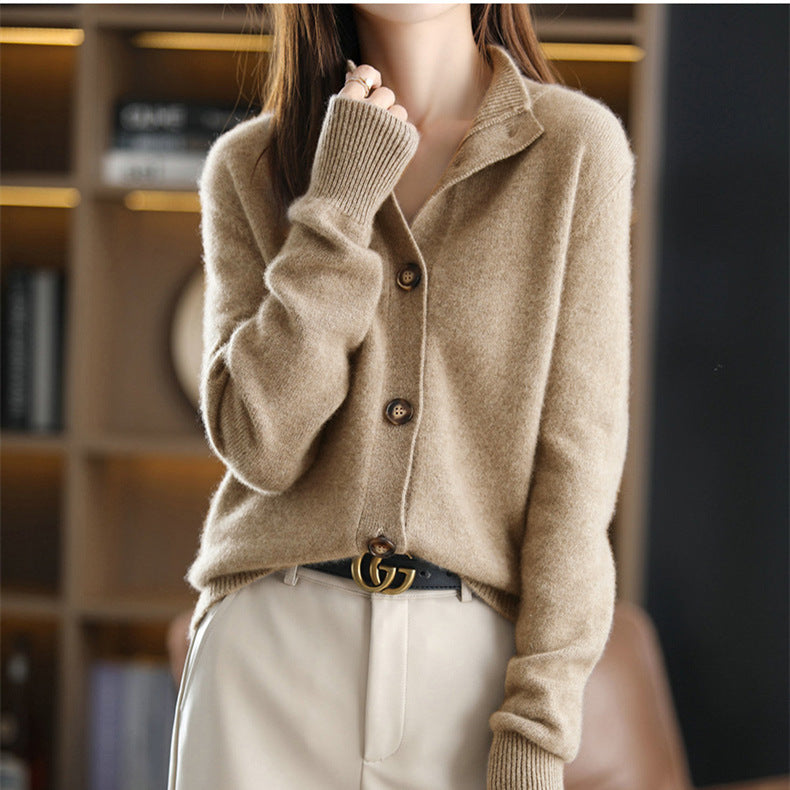 ELARA™ | Luxe Buttoned Sweater 2