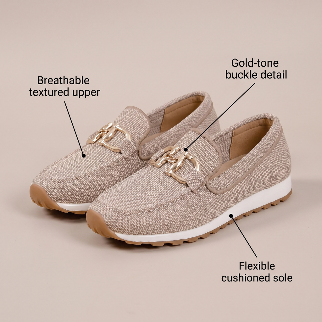 Evelyn Hardware-Detail Slip-On Shoes - View 7