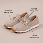 Evelyn Hardware-Detail Slip-On Shoes - View 7