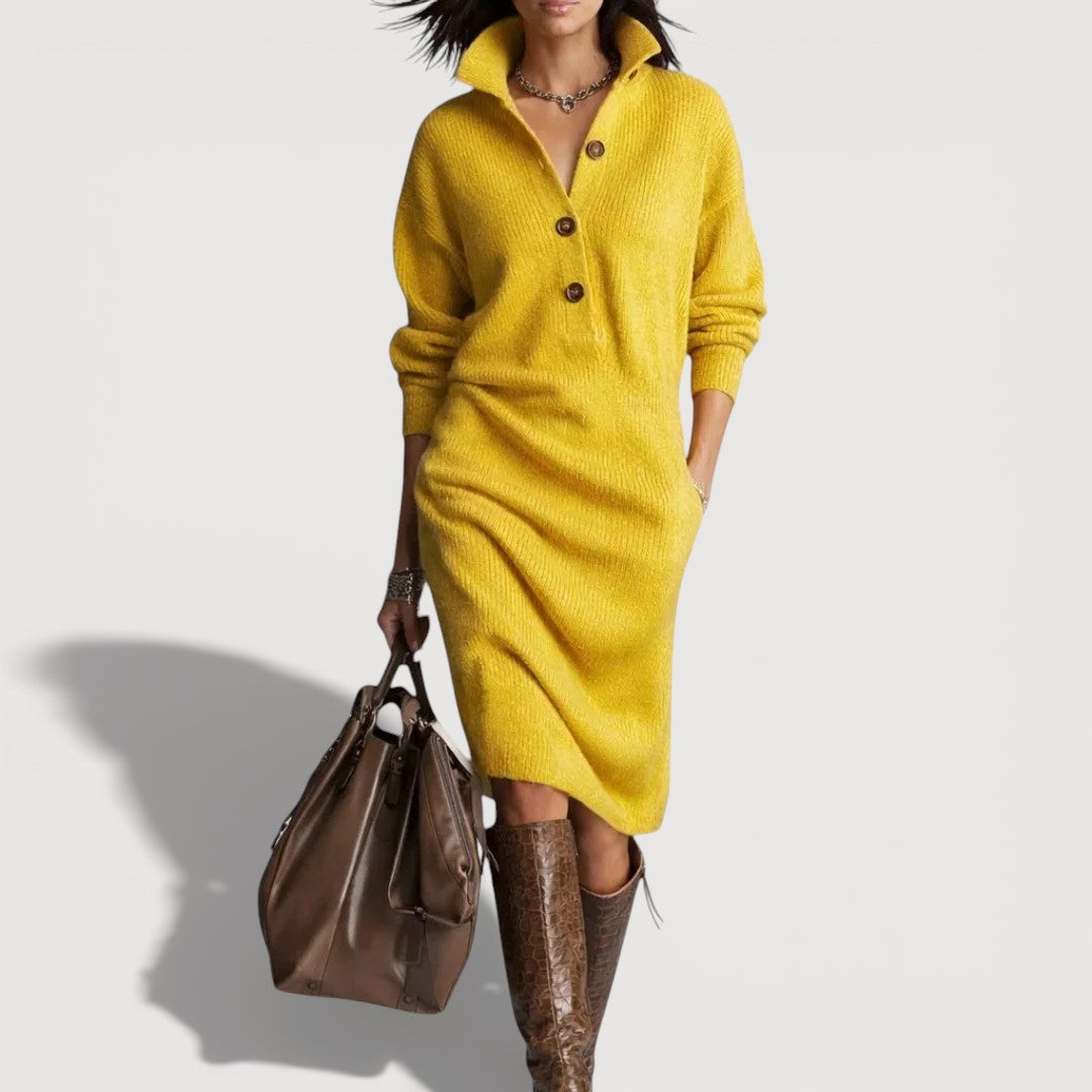ALESSIA – Cozy Knit Dress