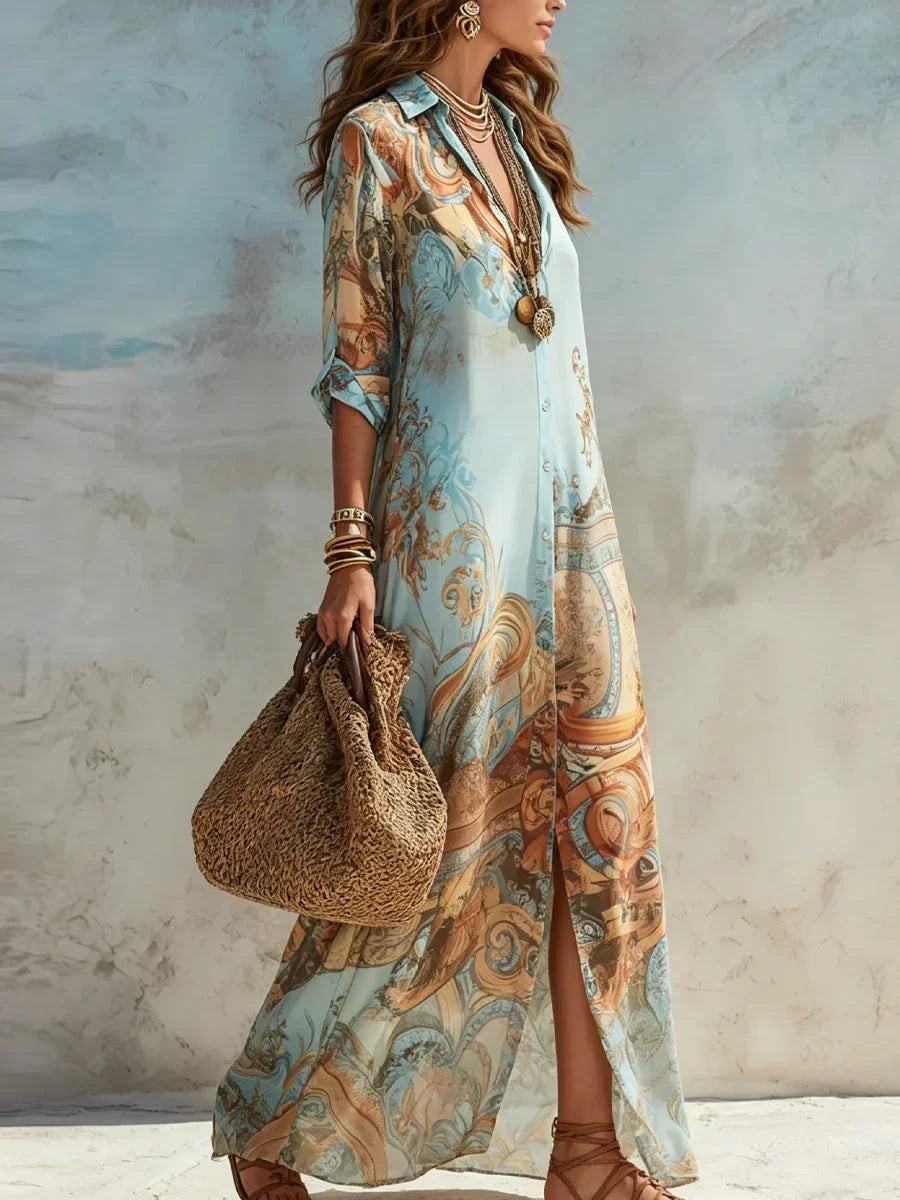 Mara™ | Elegant Flowing Summer Dress 5