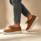 Lace-Up Platform Loafers - View 2