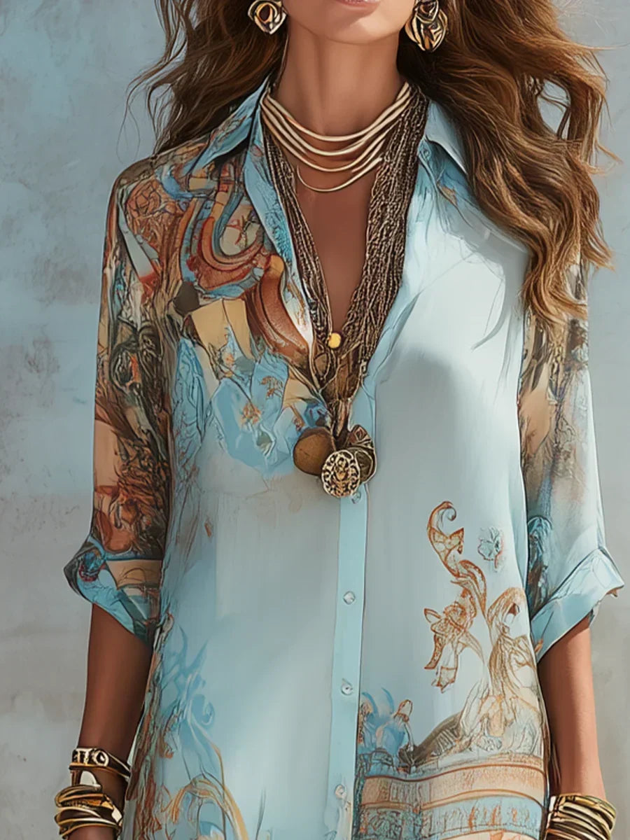 Mara™ | Elegant Flowing Summer Dress 2