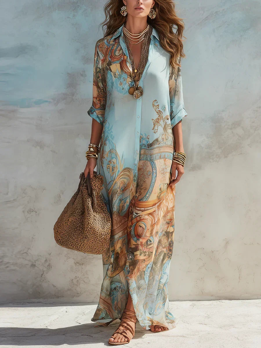 Mara™ | Elegant Flowing Summer Dress 4
