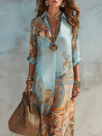 Mara™ | Elegant Flowing Summer Dress 6