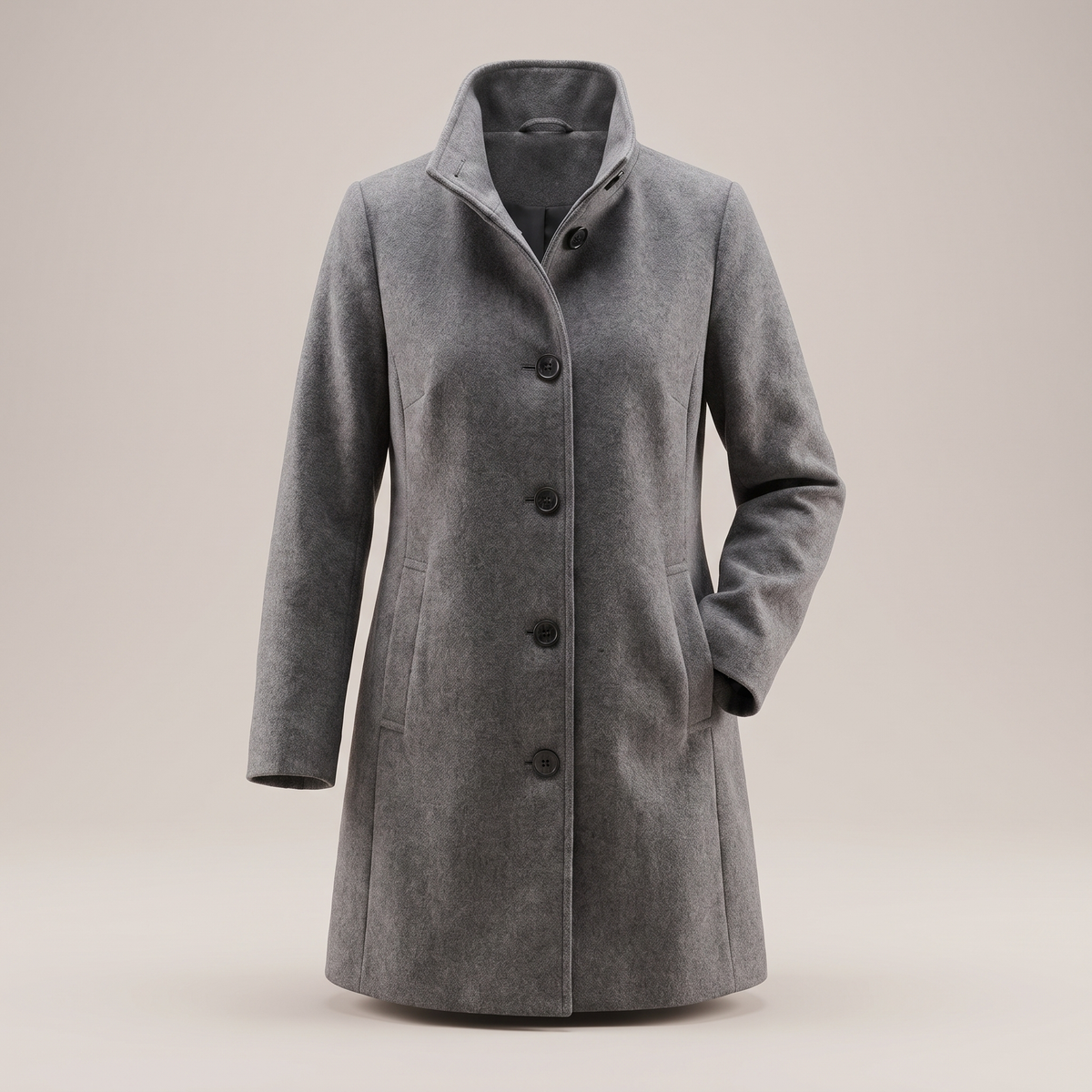 Serena Heritage Coat in grey