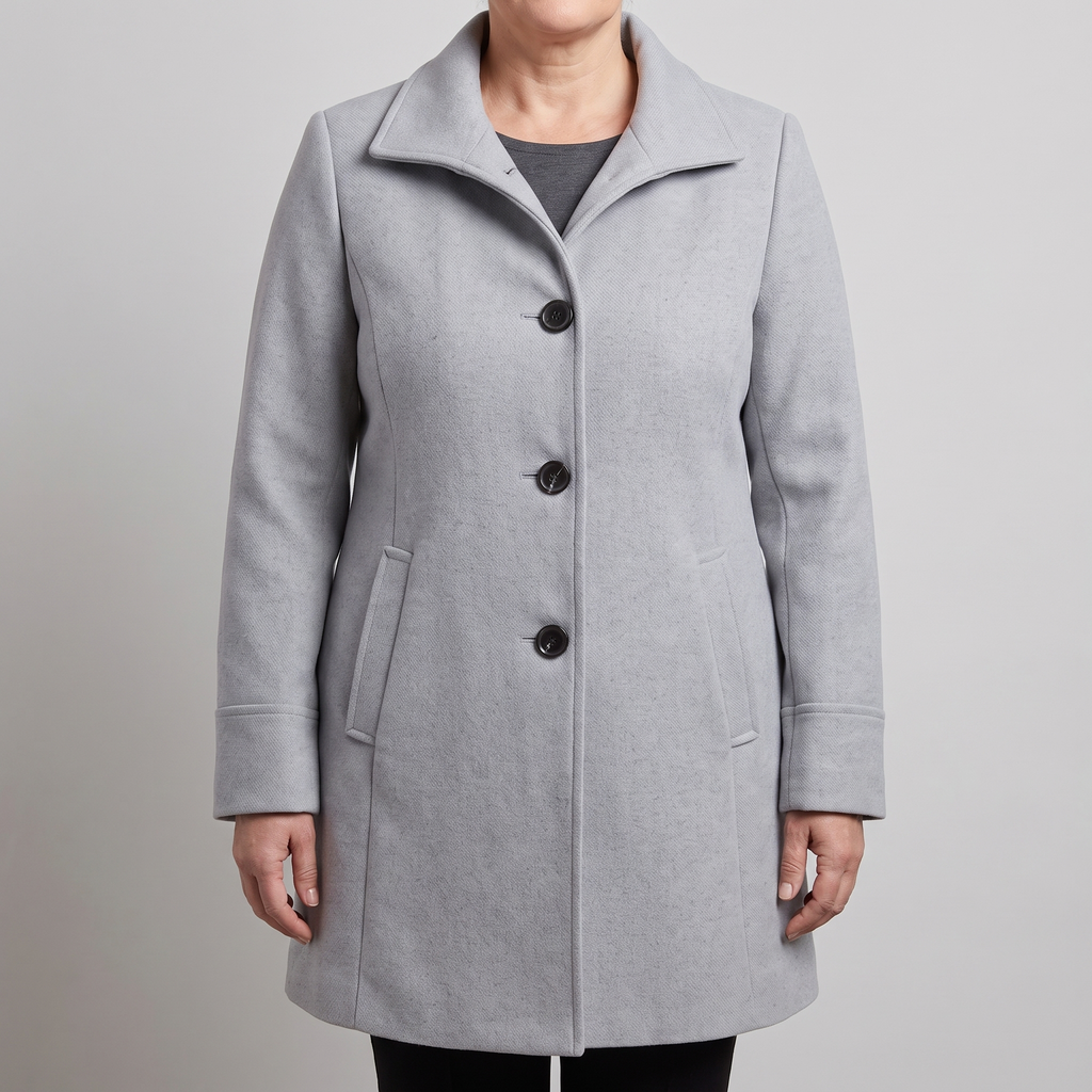 Serena Heritage Coat in silver