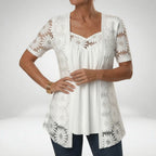 FLOWER BLOUSE FOR WOMEN