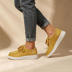 Lace-Up Platform Loafers - View 3