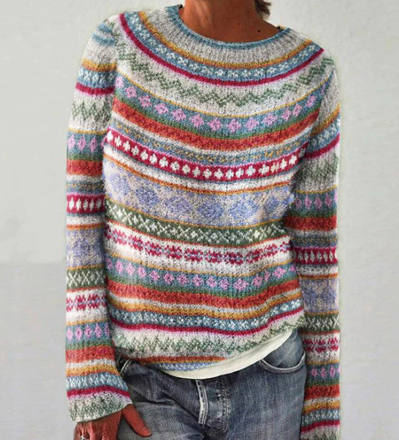 Charlotte | Retro Knitted Sweater 2