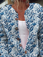 Tiverly™ | Vintage Floral Button-Front Cardigan 2