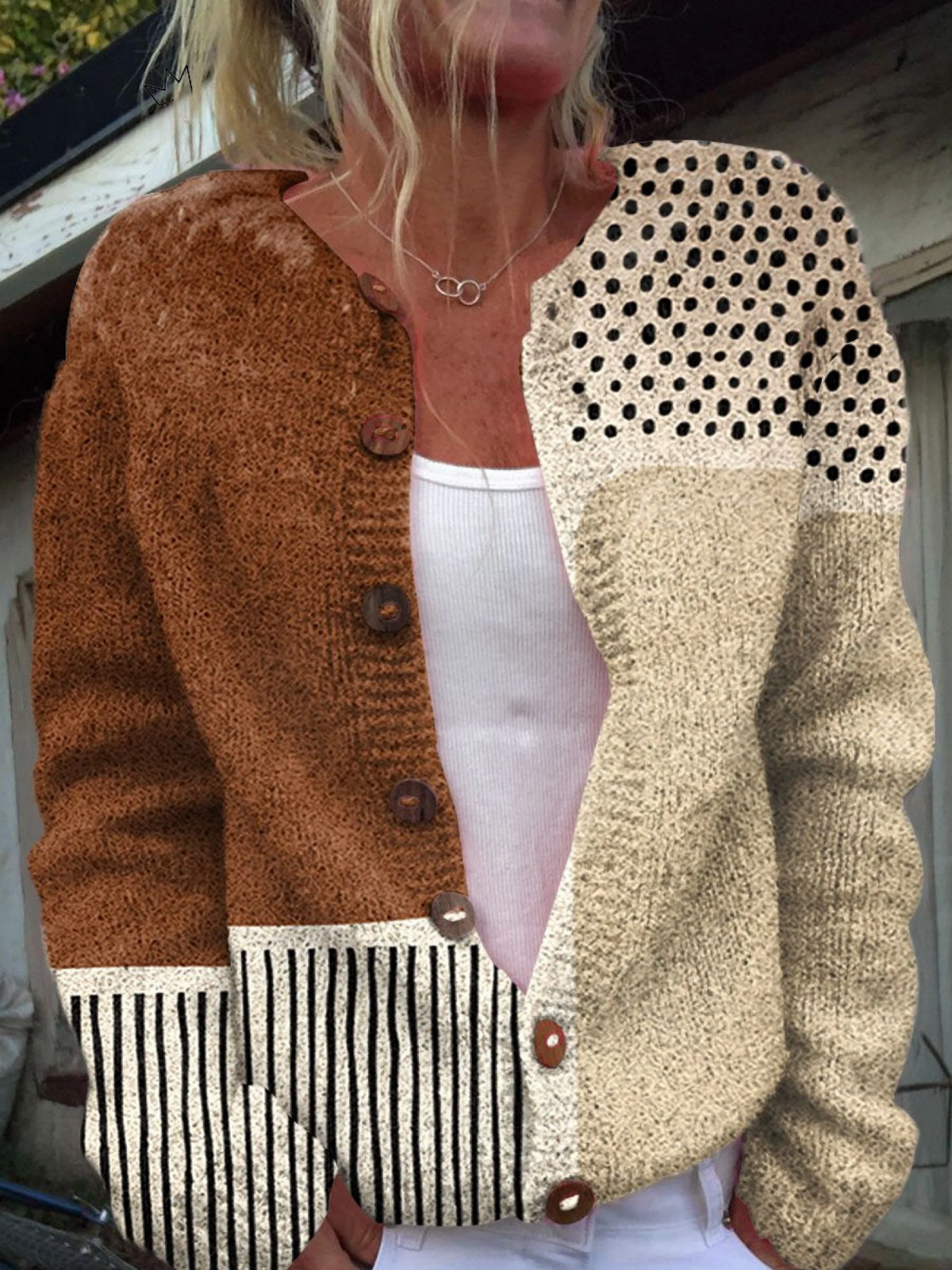Eloise™ | Vintage Knit Cardigan Sweater 1