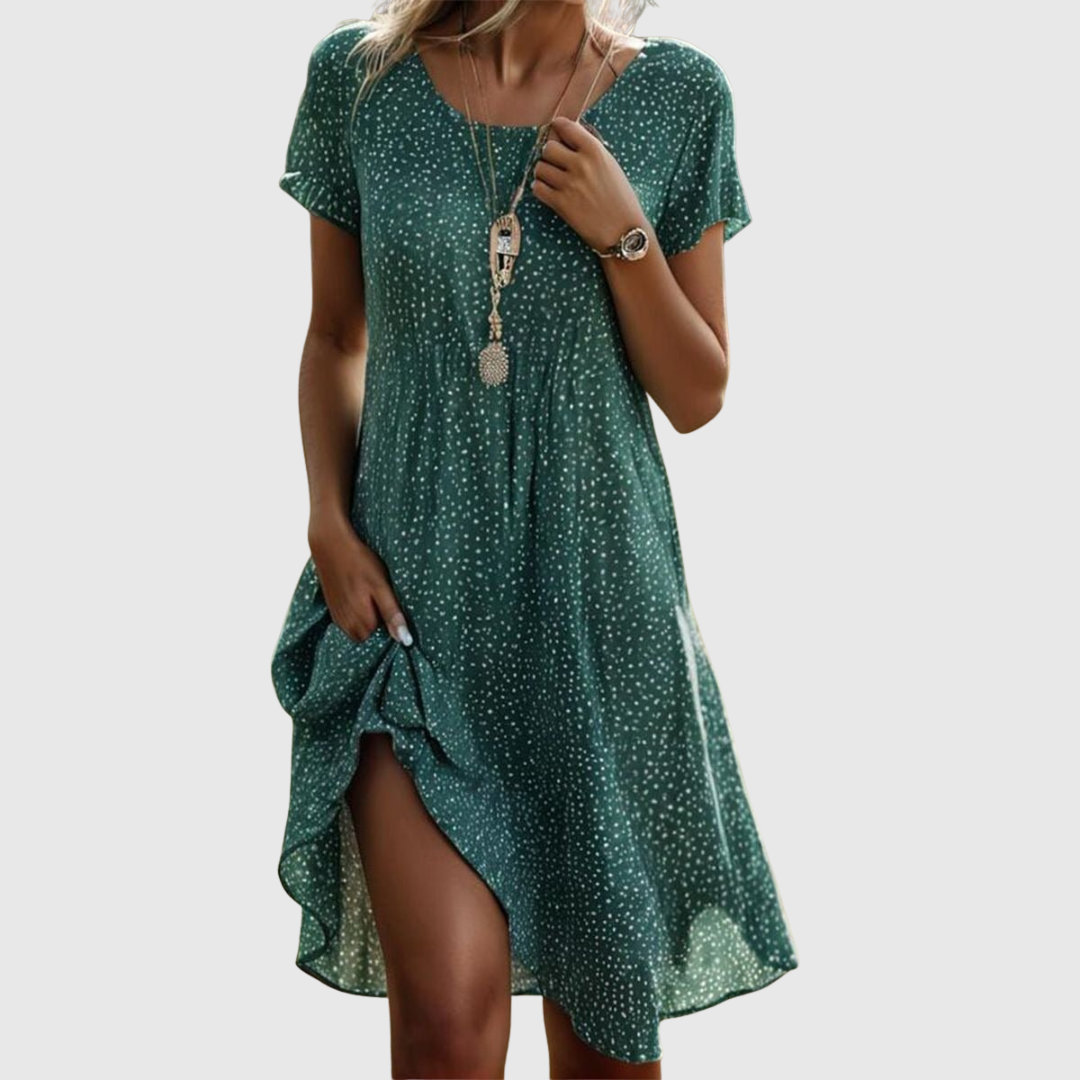 Tansy | Women's Summer Printed Midi Dress
