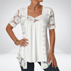 FLOWER BLOUSE FOR WOMEN
