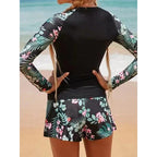ZARA | LONG-SLEEVE TWO-PIECE SURFING SWIMSUIT