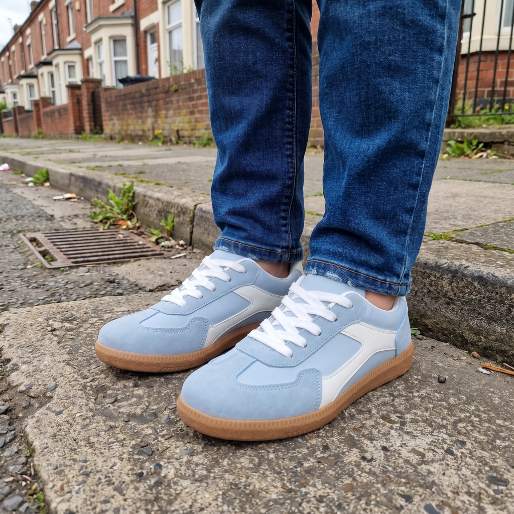 Celesse Retro Lace-Up Sneakers - View 5