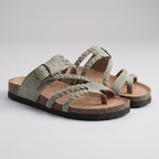 Marlborough Braided-Strap Sandals - View 2