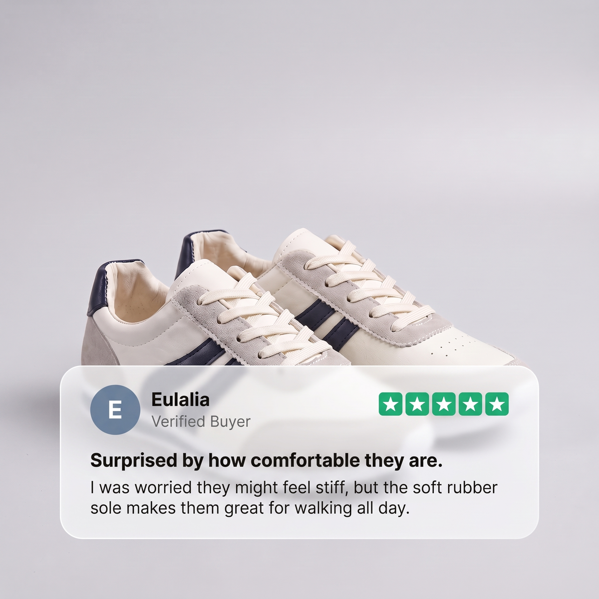 Luna Panelled Lace-Up Sneakers - View 8