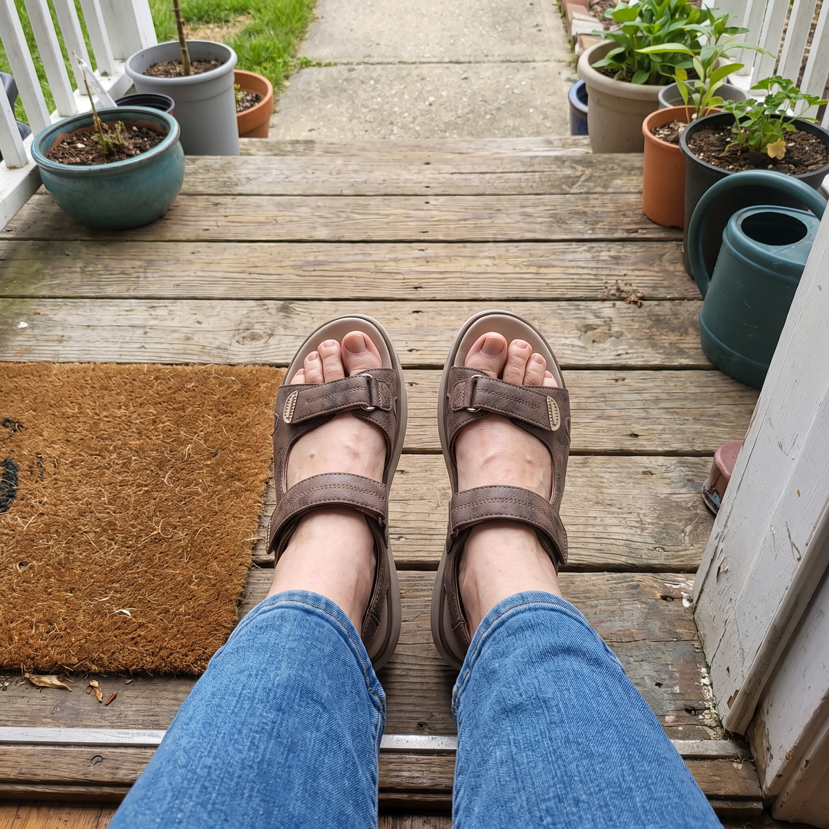 Lydia Double-Strap Sandals - View 7