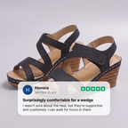 Fleur Strappy Wedge Sandals - View 10