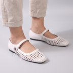 Kirkstone Woven Mary Jane Mules