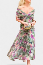 AMARRA - Long Floral Dress