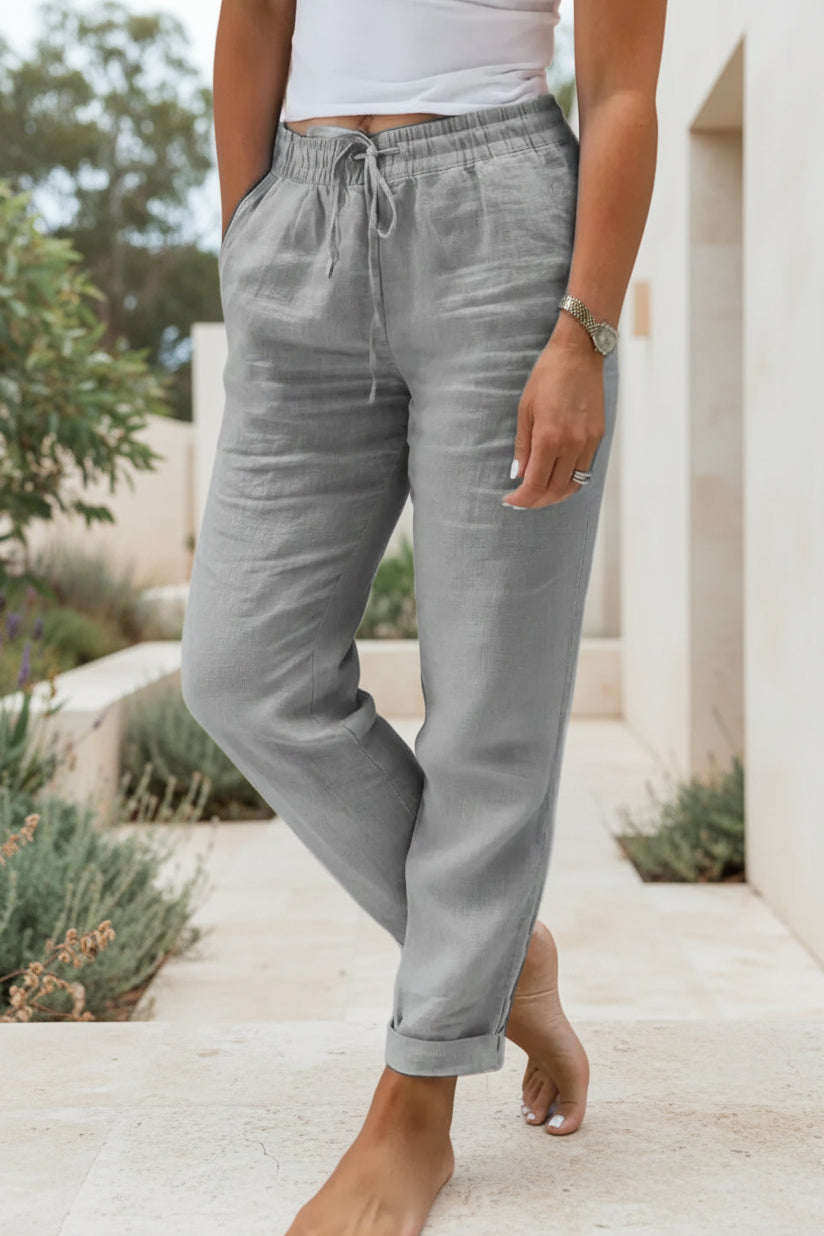 Stefania Relaxed Drawstring Pants