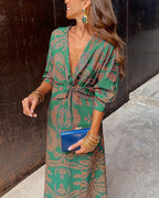 Celeste Floral Midi Dress