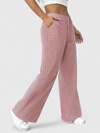 Drawstring Wide-Leg Jeans - View 2