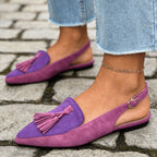 Marisa | Slingback Mules with Tassels 8