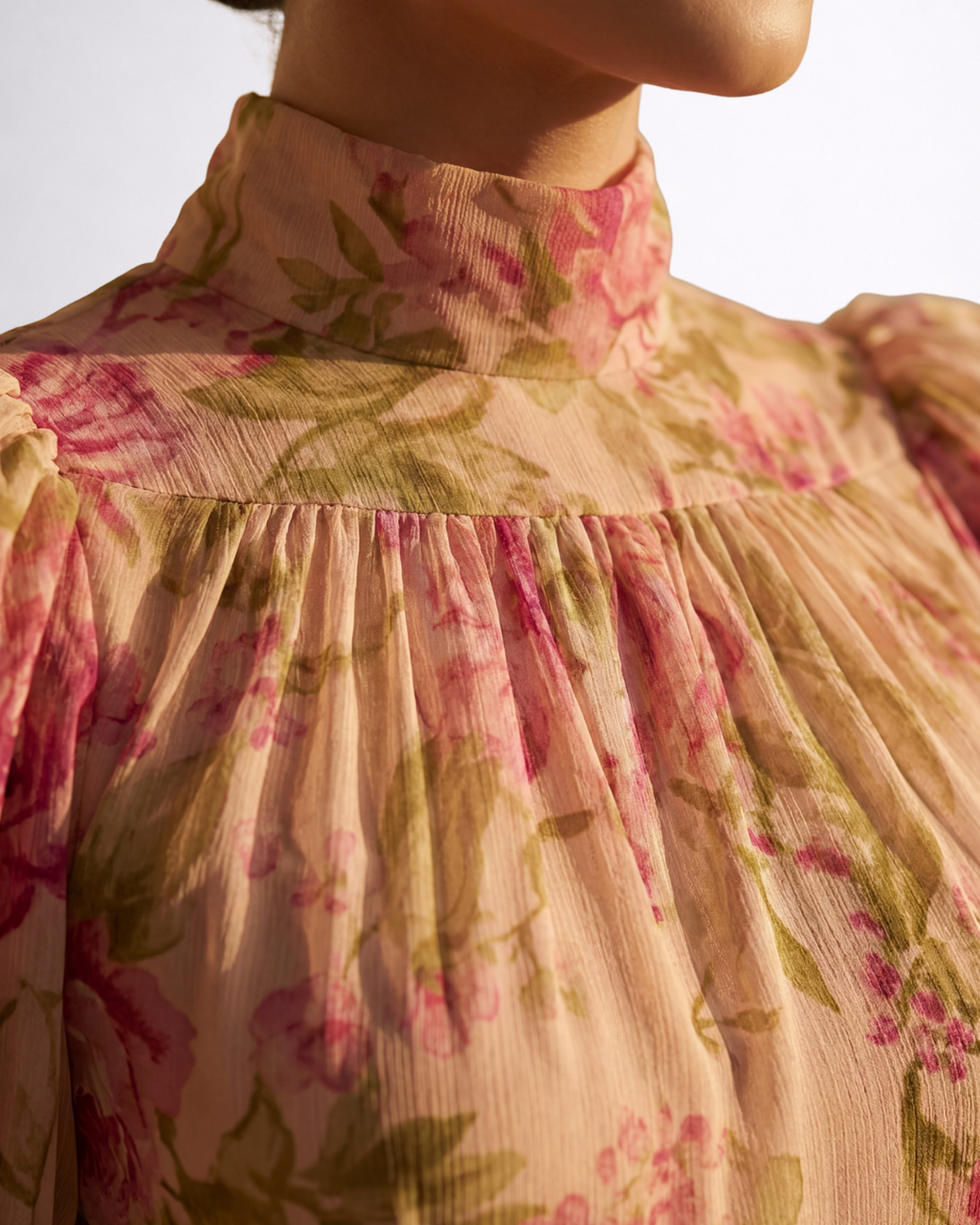 Rosario Long Floral Dress