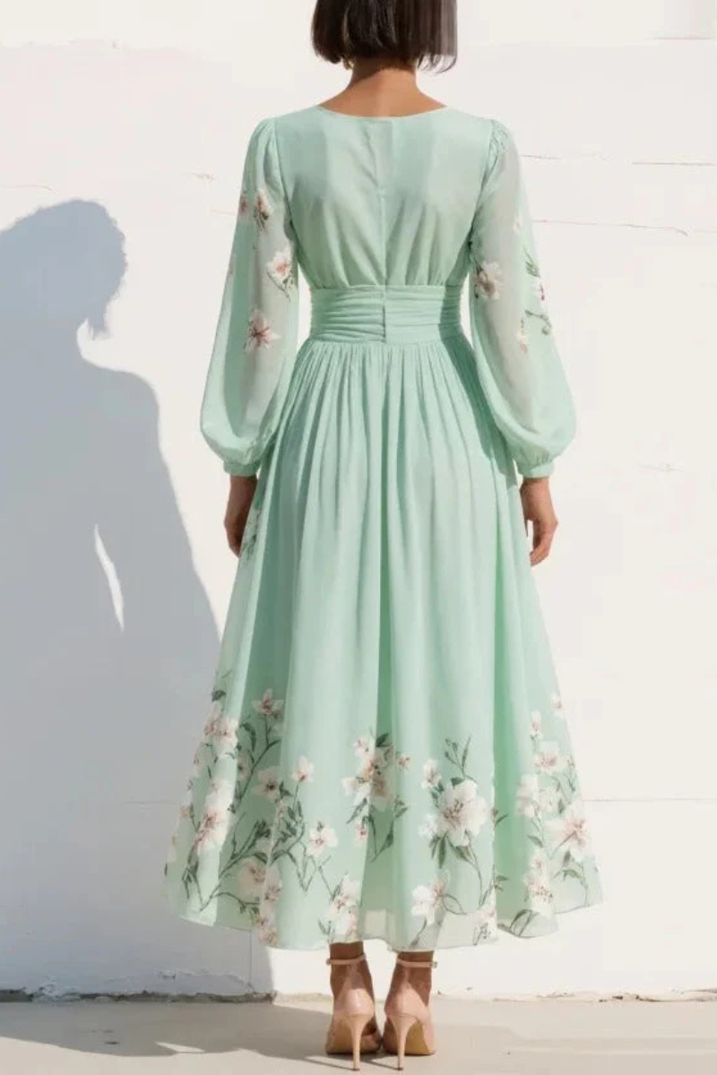 Charlotte - Stylish Flowing Midi Dress