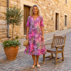 Rachel | Elegant Printed Midi Dress 3