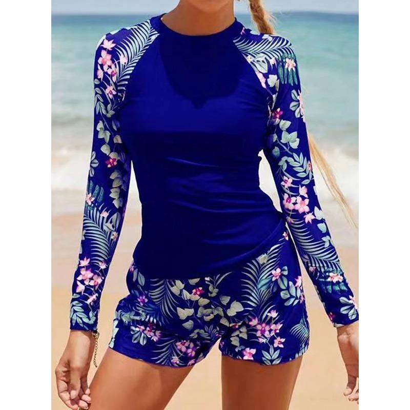 ZARA | LONG-SLEEVE TWO-PIECE SURFING SWIMSUIT