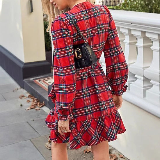 EMILY™ | Plaid Mini Dress 5