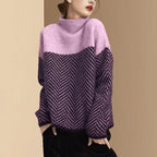Eva | Herringbone Knit Sweater 6