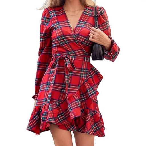EMILY™ | Plaid Mini Dress 1