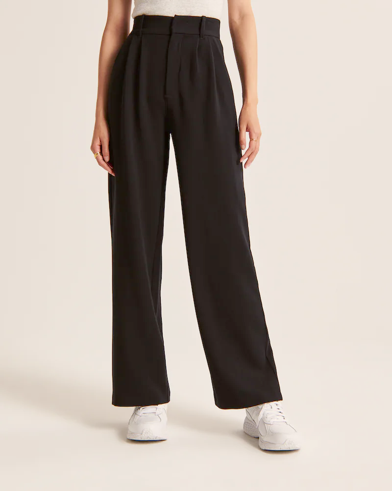 Relaxed Tie-Waist Wide-Leg Pants - View 4