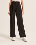 Relaxed Tie-Waist Wide-Leg Pants - View 4