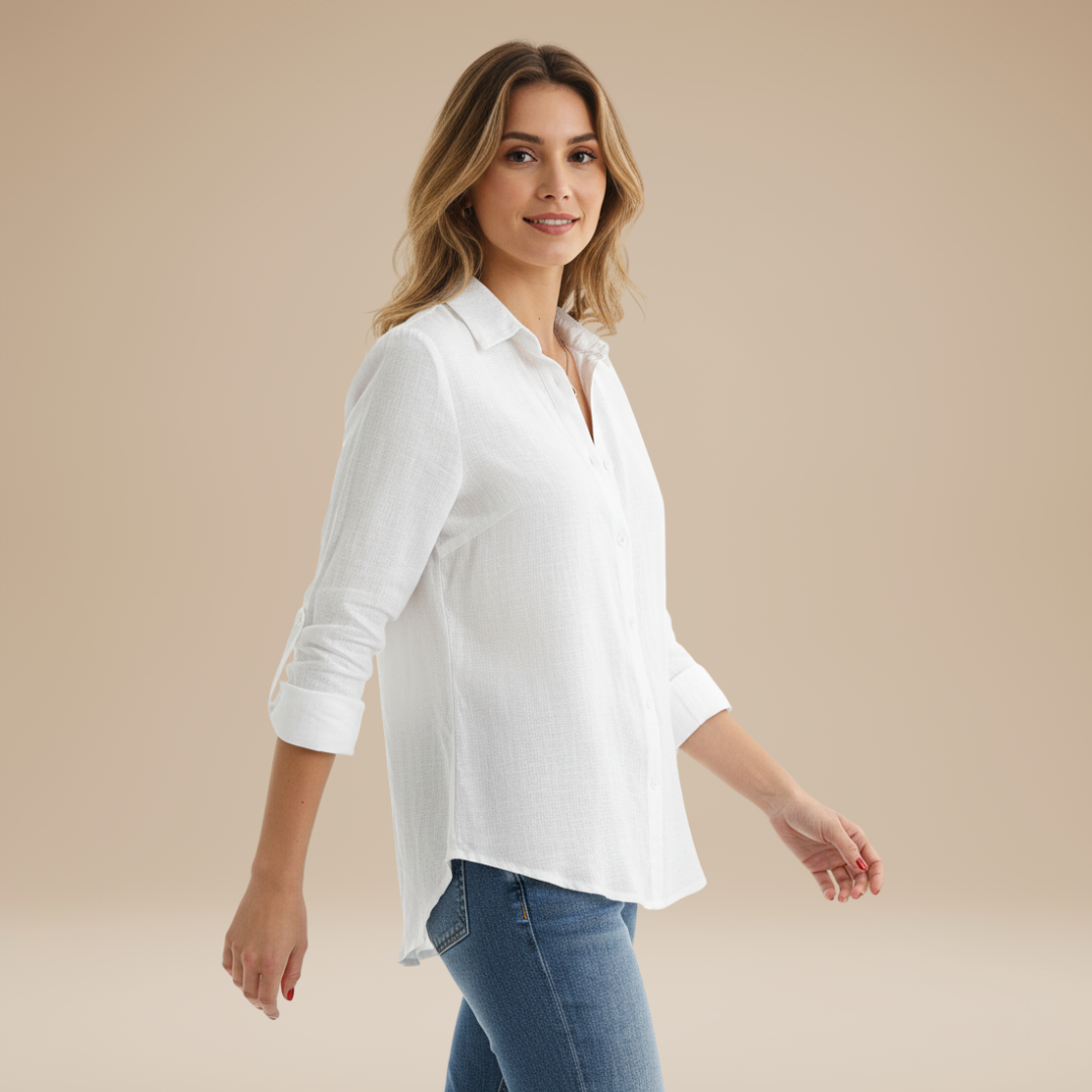 Classic Women's Button-Up Shirt
