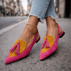 Elly| Sandals with straps and tassels 7