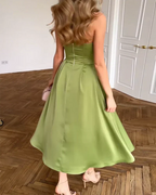 Liora Strapless Midi Dress