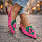 Elly| Sandals with straps and tassels 3